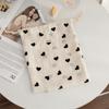 Cute Love Print Drawstring Bags Portable Handbag Storage Bag Coin Purse Travel Storage