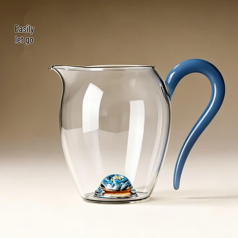 Glass Fair Cup with Tea Infuser