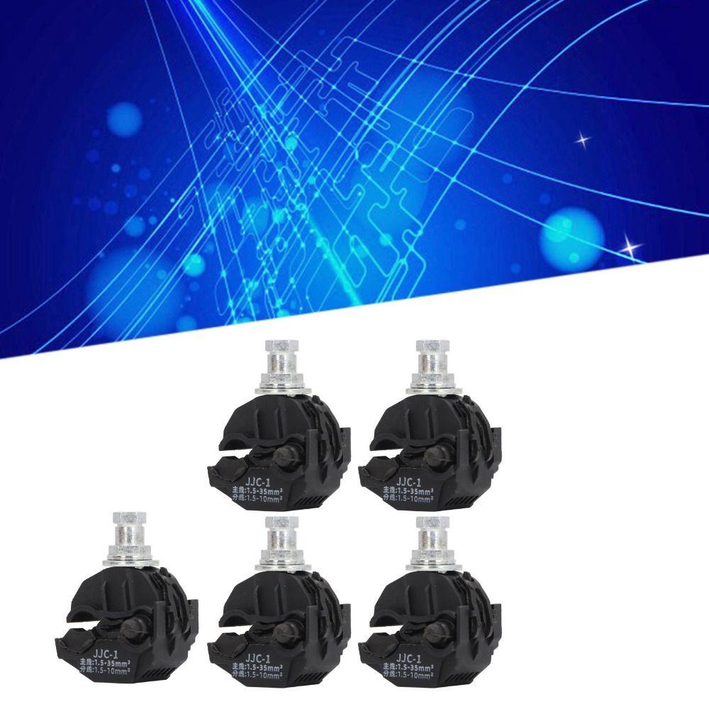 5 Pcs No Peeling Required Insulation Piercing Connector  Power Distribution