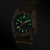 Boderry VOYAGER Field Watches Bronze Case Automatic For TMI NH35 Watch 100M Waterproof Clock Military Vintage Wristwatch Mens