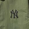 New MLB New York Yankees T Shirts Men's Olive Green 3AWJB0743-50KAL