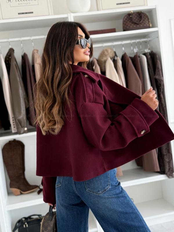 Women's Solid Color Casual Loose Long Sleeve Woolen Overcoat