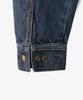 Toffee Vintage Snap Denim Blouson Jacket (Washed Indigo)
