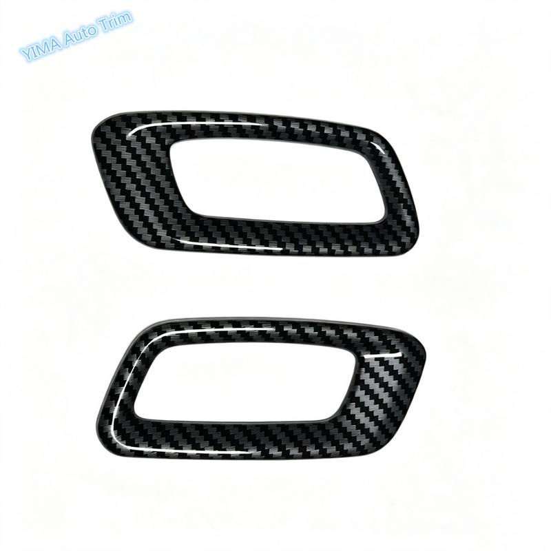 Carbon Fiber Dashboard AC Air Conditioning Outlet Vents Frame Cover Trim For GAC Trumpchi Empow - 2025 Interior Accessories