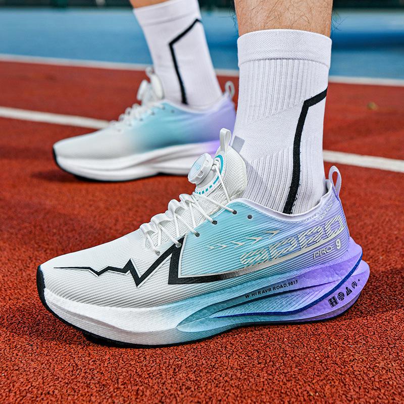 Zapatillas de Running Transpirables con Placa de Carbono Primavera 2026: Absorción de impactos juvenil para hombres y mujeres