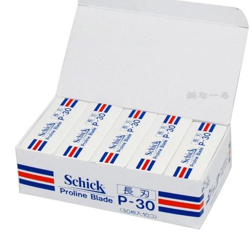 Schick P30 Long Blade 30 Replacement Blades X 10 Pieces