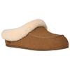 UGG ANSLEY Rubber Sole Abrasion Resistant Closed Toe Slippers Women's Chestnut 1171391-CHE