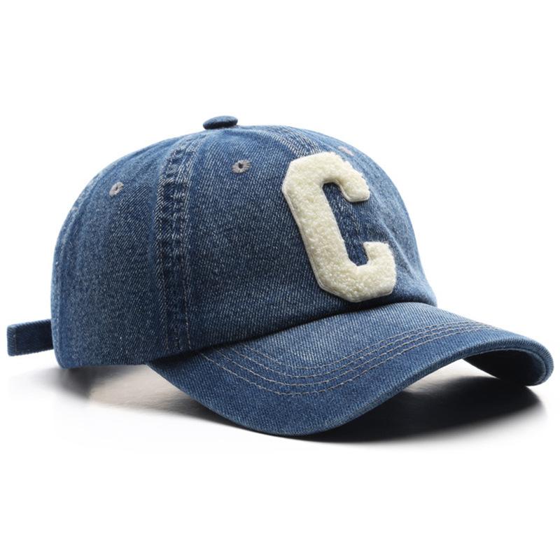 

Ретро Деним Сделано Старая Бейсболка Мужская Шляпа Женская Корейский Стиль Модная Открытое Лицо Японская Солнечная Шляпа Бейсболка Adjustable