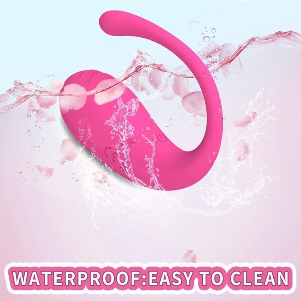 Vibrierender tragbarer G-Punkt-Ei-Vibrator, Smart-App-Fernbedienung, Dildo, Analsexspielzeug mit 10 Vibrationsmodi, Prostatamassager, Vaginastimulator