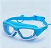 Beschlagfreie Schwimmbrille mit integrierten Ohrstöpseln Verstellbarer Riemen Weiche Silikondichtung Bequeme Passform Langlebige Konstruktion für Erwachsene und Kinder