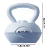 Kettlebell 2KG 4KG 6KG Kettlebell Dumbbell Water-filled Soft Kettlebell Anti Slip Grip for Home Gym Muscle Training Equipment