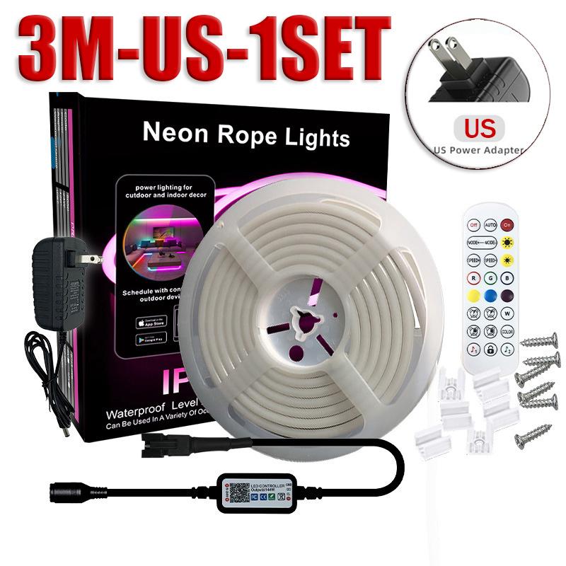 Blue-tooth LED Strip Lights RGB 3535 12V RGB LED Lamp Ribbon Flexible Light For Room Decoration TV BackLight Diode Tape