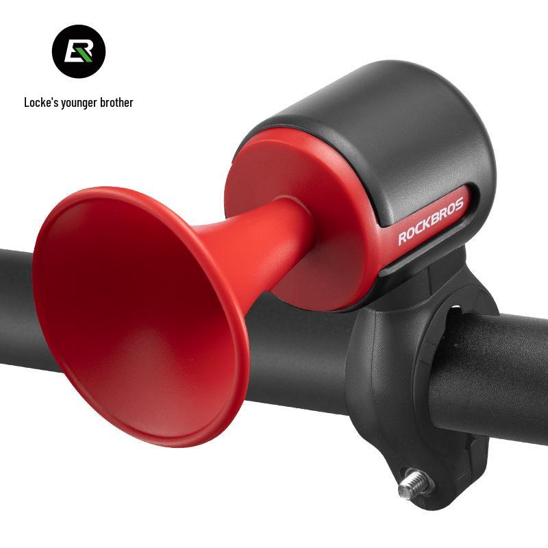 Rock Brothers Universal Electric Bike Horn for Road, Mountain, and Children's Bikes
