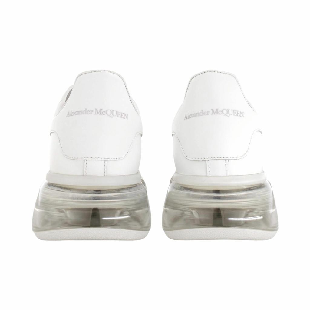 Alexander Mcqueen Oversized Sneaker Cow Leather Low Top Stylish Skateboarding Shoes Men's White 604232WHX989000