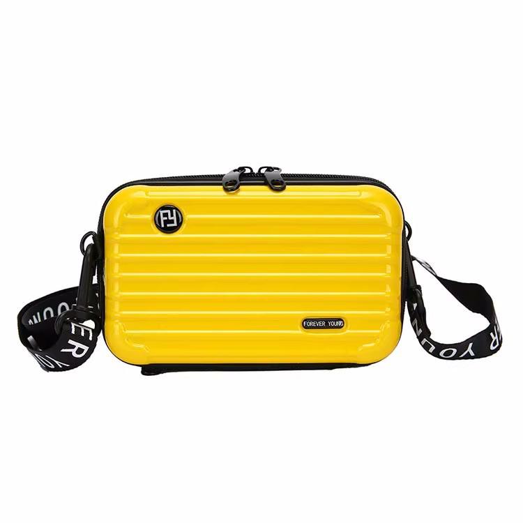 Women's Hard Shell Makeup & Toiletry Mini Bag | Crossbody, Evening, Travel Storage Box