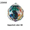 Klarer Kristall Feng Shui Lampe Kugel Prisma Regenbogen Sonnenfänger Hochzeitsdeko Haus Hochzeitsparty Dekoration Schmuckstück 20/30/40/50MM