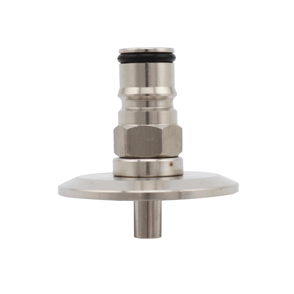 1.5"Tri Clamp to Ball Lock Post, SS304 Sanitary Brewer Fitting, 50.5mm OD Ferrule for Homebrew Beer Corny Keg Conical Fermenter