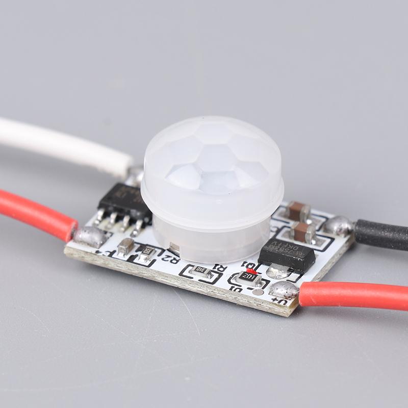 1 Stück PIR Infrarot Bewegungsmelder Schalter 5V-24V PIR Bewegungssensor DC Bewegungsmelder Timer Automatisch Ein Aus Für LED Streifen