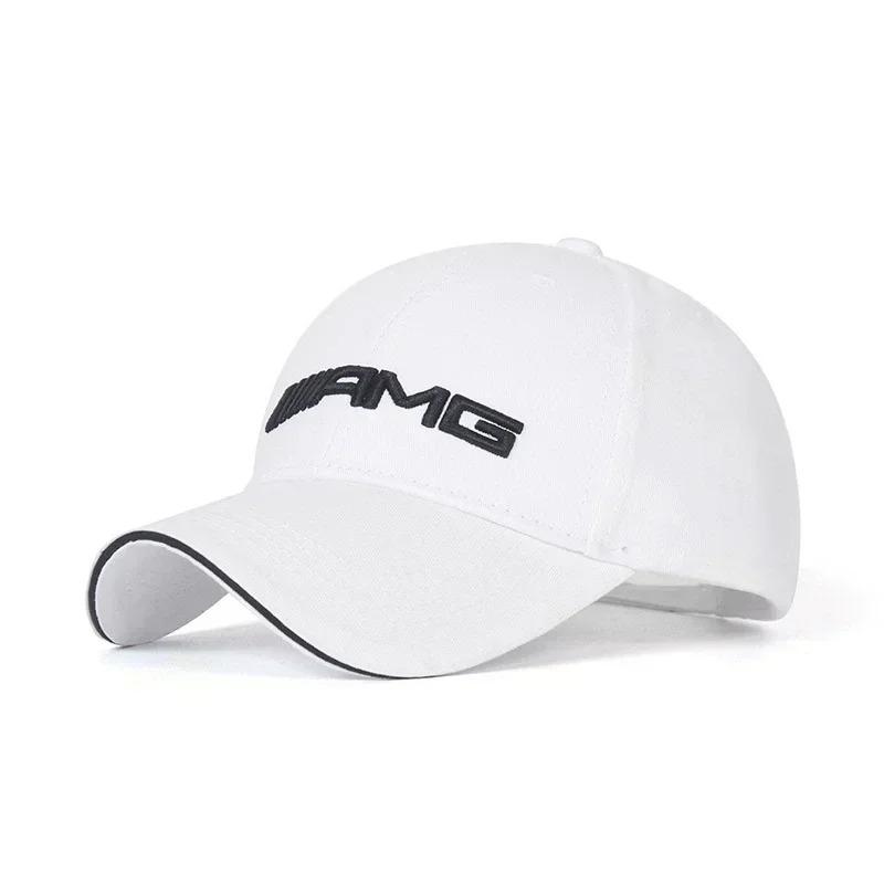 NSY2 For Mercedes Benz AMG Outdoor Summer Sport Hat Embroidery Baseball Cap Spring Autumn Outdoor Adjustable Casual Hat Sunscreen Hat