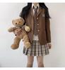 Camellia & Book Academy Style Black Blazer: Petite British School Uniform Outerwear for Women