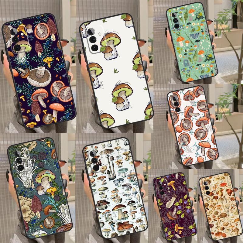 Mushroom Forest Cover For Samsung Galaxy A12 A13 A14 A54 A53 A52 A34 A33 A32 A24 A23 A22 A51 A71 Phone Case