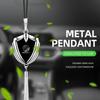 3D Metal Logo Badge Car Rear View Mirror Pendant Ornament For Volkswagen LEXUS Dacia Tesla Cadillac Land Rover Toyota HyundaiWE1