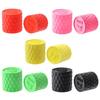 1 Pair of Colorful Silicone Mountain Bike Bicycle Handlebars Grip End Plug Caps