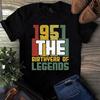 Herren- und Damen-T-Shirts 1951 Das Geburtsjahr