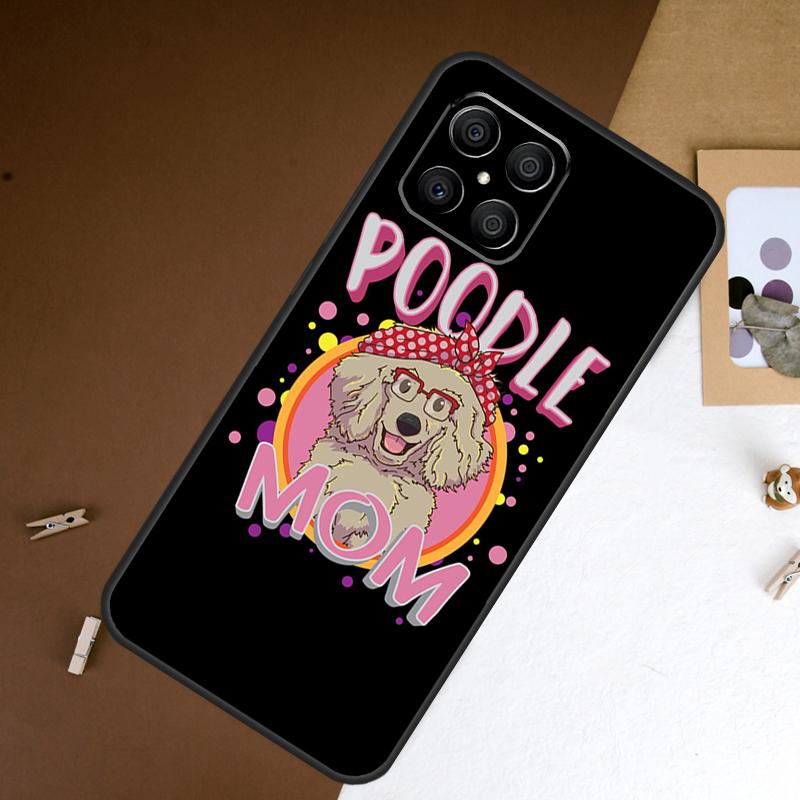 Cure Cartoon Poodle Case For Honor 70 50 90 Lite Magic 6 5 Pro Cover For Honor X8a X9a X7a X6a X9b X8 X9 X7 8X
