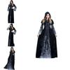 Stunning Gothic Witch Sorceress Costume For Women Featuring Exquisite Corset Style