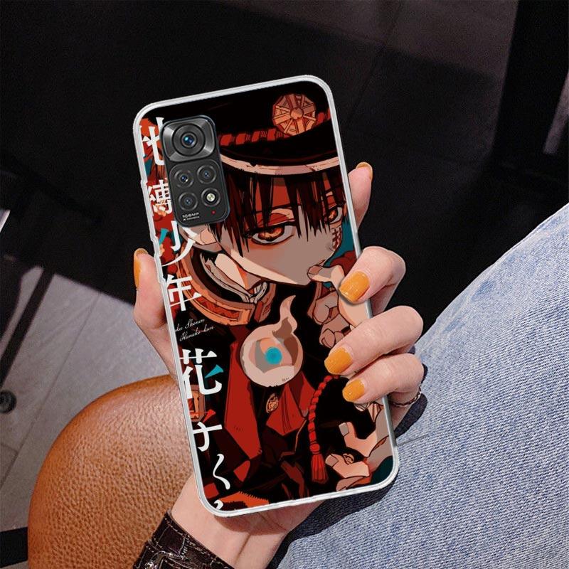 Toilet Bound Hanako Kun Anime Phone Case For Xiaomi Redmi Note 15 14 13 12S 12 11 Pro Plus 14S 11S 11E 10 10S 11T 5G Personalize