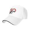 Unisex Baseball Hats Jaws 50th Anniversary Logo Movie Outdoor Streetwear Summer Sports Baseball Caps Hip Hop Cap Casquette Hats
