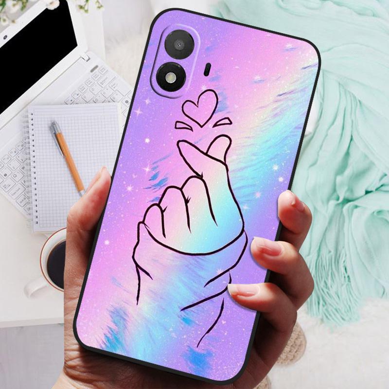 Per Custodia TCL K70 SE NUOVA TPU Silicone Antiurto Copri Telefono Gatto Per TCL K70 SE 4G K70SE Funda Semplicità Stampa ad Olio Morbida Coque