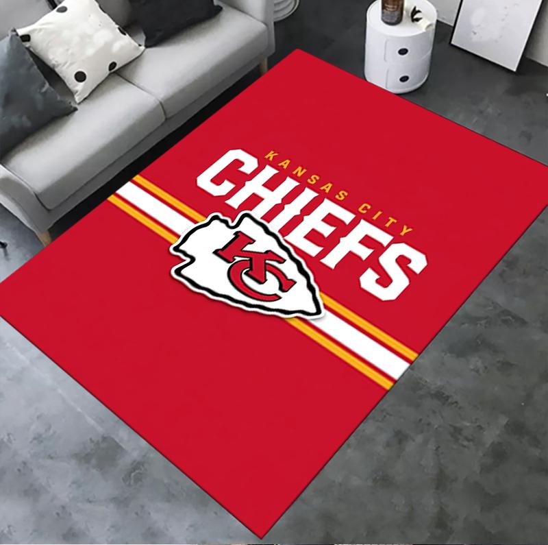 Kansas City Chiefs Carpet Rug For Living Room Bedroom Home Sofa Decorationkids Play Nonslip Floor Mat