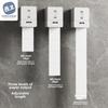 Smart Wall-Mounted Automatic Toilet Paper Dispenser