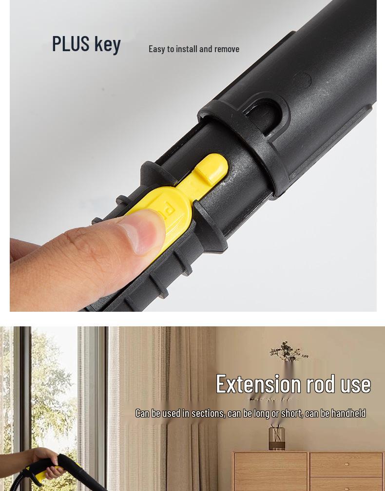 High-Temperature Steam Cleaner with 2L Capacity for Car Interiors, Film Application, and Household Sterilization (Model SE8620).