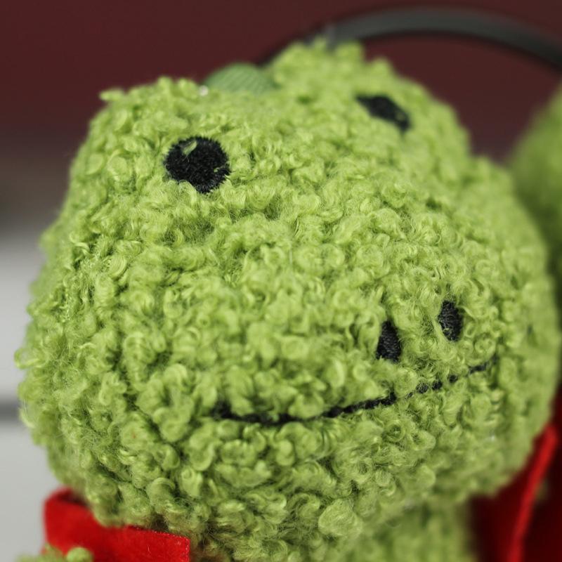 1Pcs Cute Little Frog Plush Toy Pendant Doll Car Keychain Pendant Bag Pendant Children'S Gift