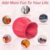 Rose Sex Toy with Tongue Licking Vibrator for Women G Spot Nipple Stimulation Rechargeable Vibrating Machine Clitoral Vibrators