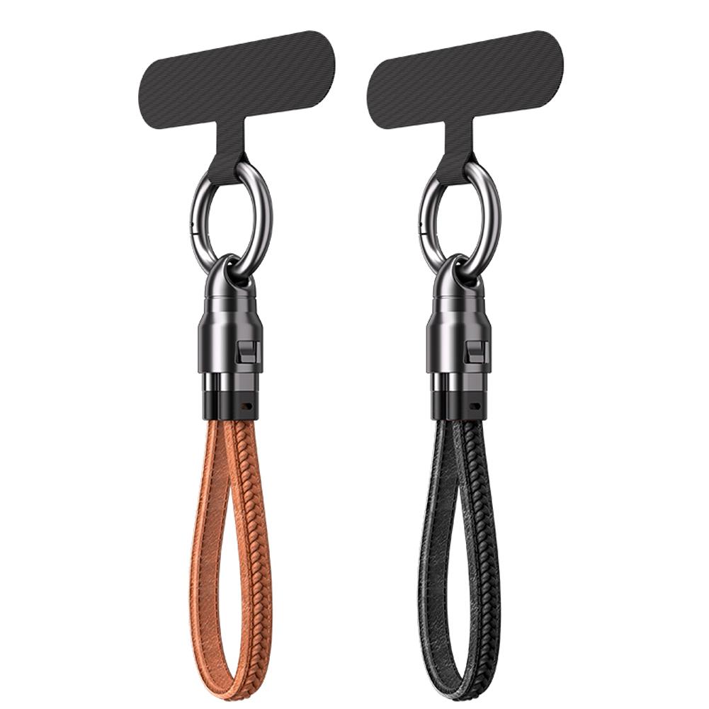 240W Keychain USB C Carging Cable 2IN1 5A Dual Type-C For iPhone AirPods Cord iPad Fast Chargin C0A2