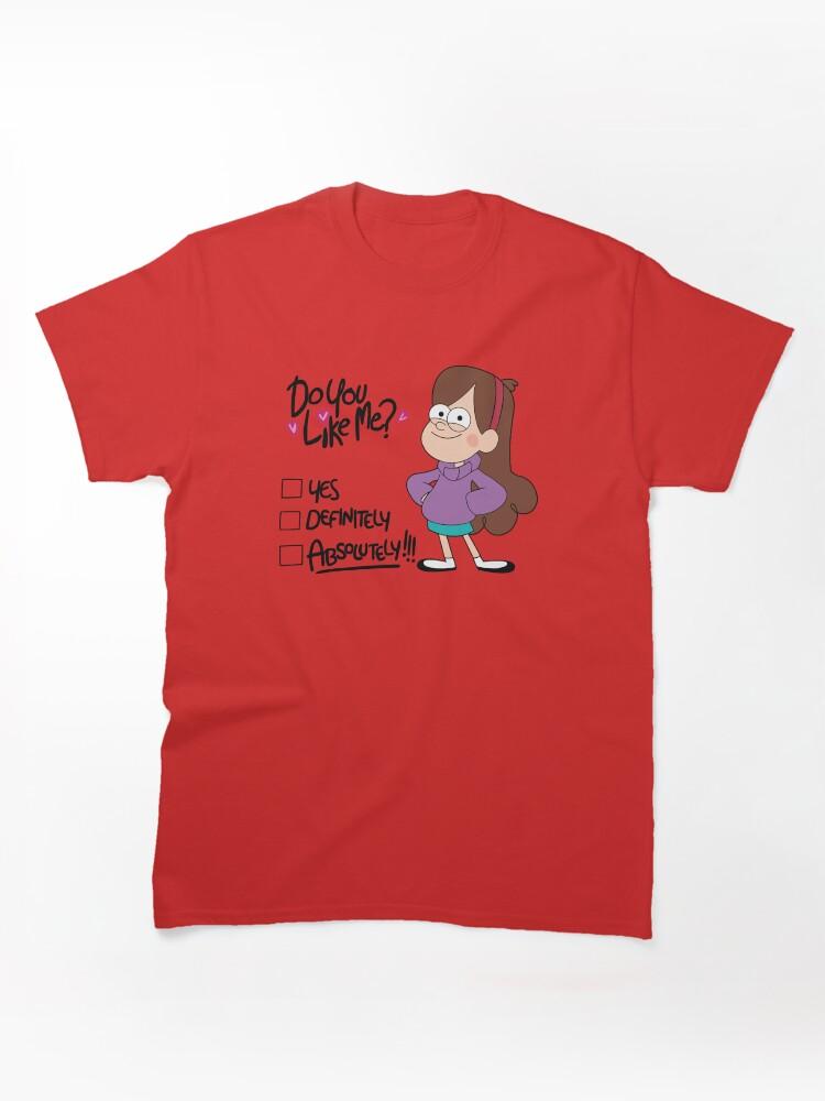 Gravity Falls Gravity falls Mabel - Do you like me Classic T-Shirt