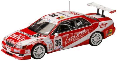 HobbyJAPAN HJ64 Scale ZENT ECLIPSE Chaser 1997 JTCC Finished Model HJR641072B 1/64 (#36)