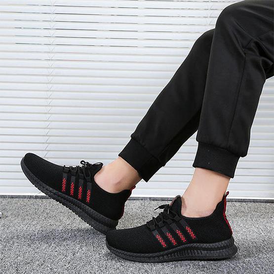 Zapatos ligeros transpirables para hombre, zapatillas antideslizantes para caminar, zapatos casuales de malla, zapatillas de deporte de suela suave para hombre