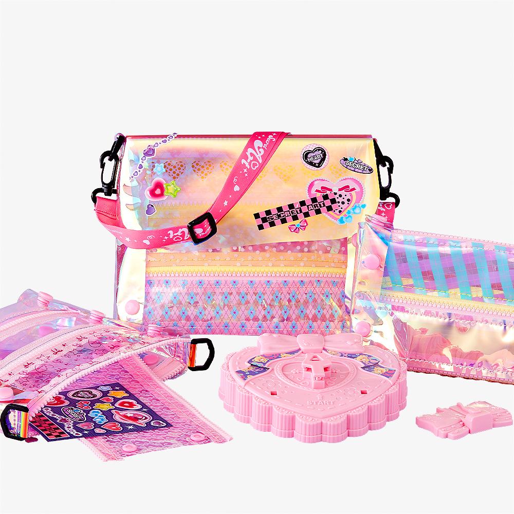 [young toys] Zipper-Pop Secret Art Bling Bling Jelly Bag Making Kit
