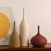 Vaso in Ceramica, Decorazione Vintage Soggiorno Wabi-Sabi, Decorazione Casa Stile Morandi, decorazione soggiorno