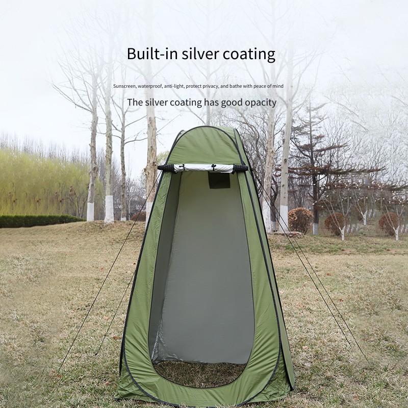 1pc Outdoor Bathing Tent Portable Outdoor Toilet Tent Changing Shower Bathing Tent Clothes Changing Cover No Setup Quick Start