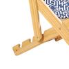 Cat Hammock Bed 4 Gears Adjustable Breathable Wooden Raised Pet Bed for Indoor Kitten Canvas