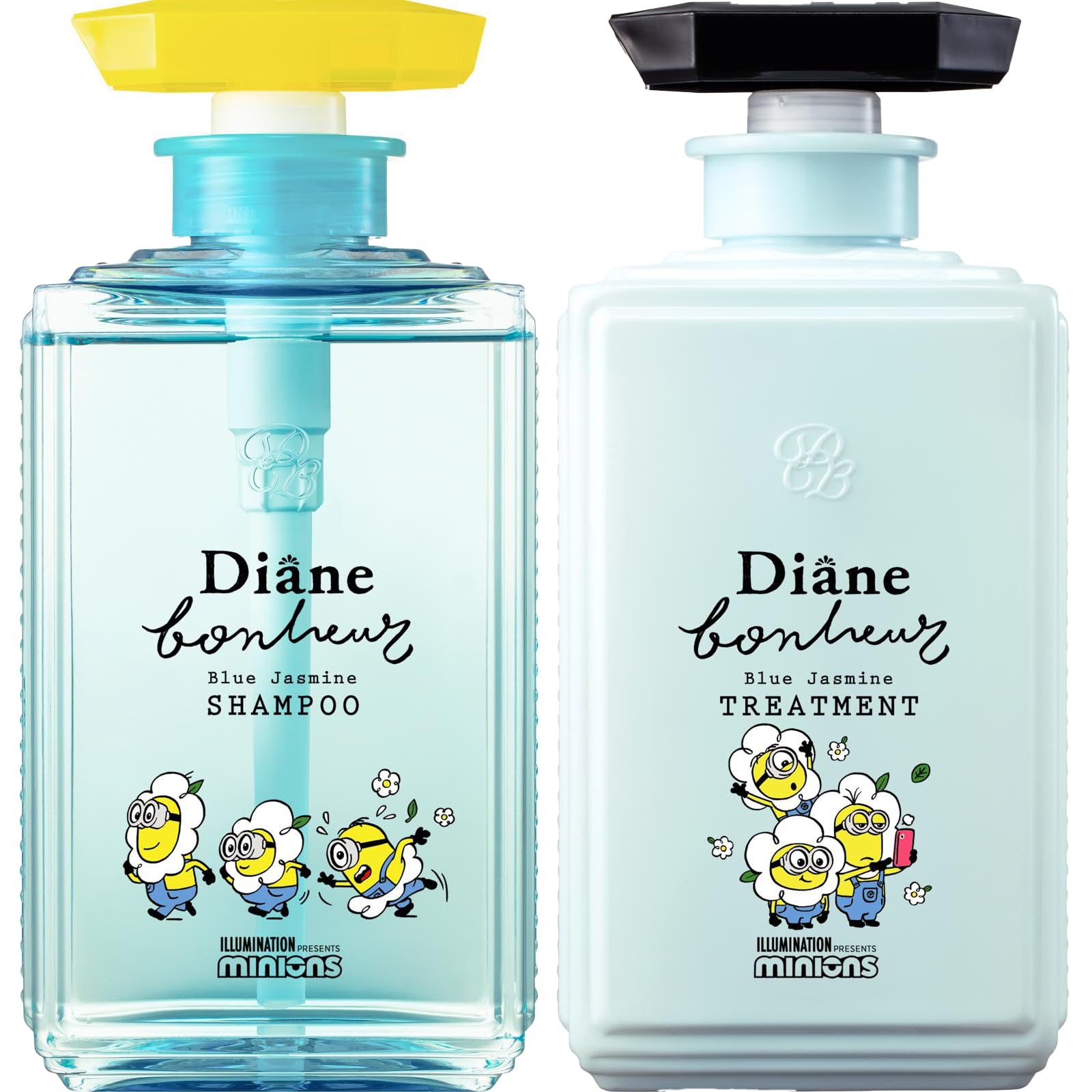 

Шампунь Treatment Jasmine Shine Diane Bonheur 500 мл x 2 [Diane Bonheur/Minion] & [Blue Scent]
