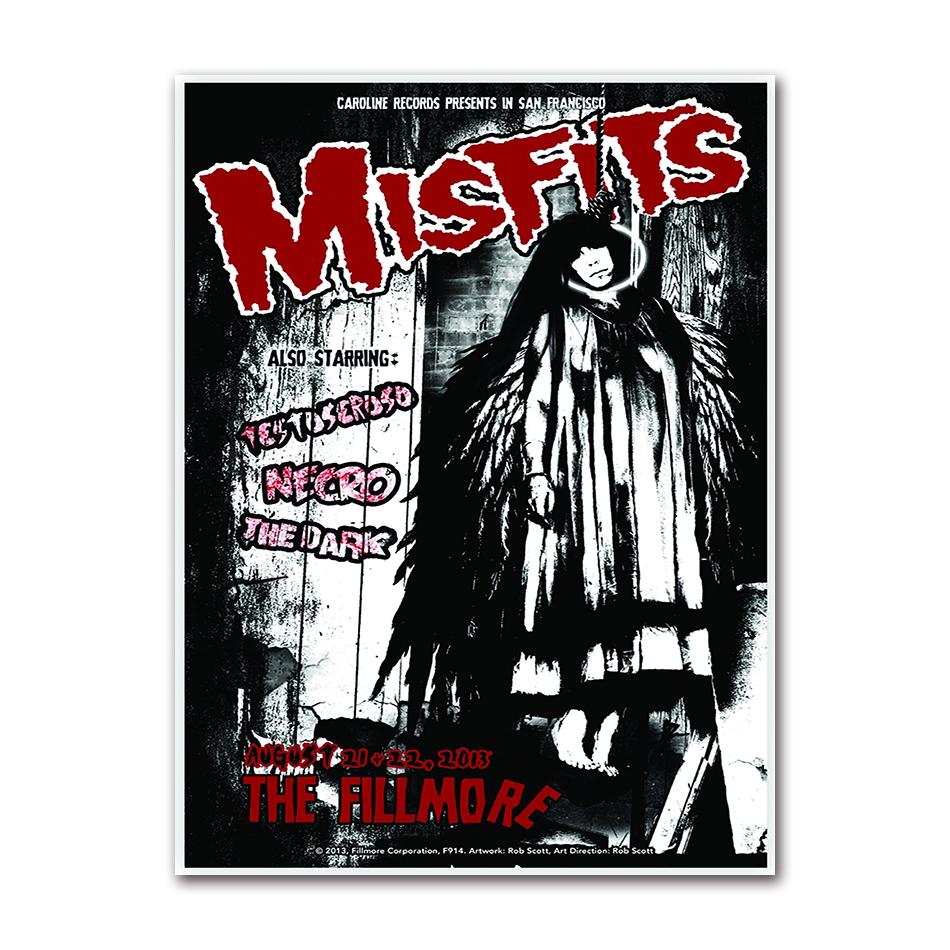 Vintage Hardcore Horror Punk The Misfits Live Foto Musik Konzert Kunst Poster Leinwand Malerei Wanddrucke Bild Zimmer Heimdeko