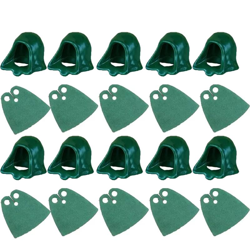 MOC Character Accessories Building Blocks Medieval Soldier Hood Wearing Coat Cape Battle Robe Mini Brick Boy Toy Gift A08