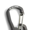 CIE 2ROOMS CARABINER NATO Set of Lightweight and Aluminum Carabiners BLACK, 2, Carabiners, Cordura, Men's Women's,